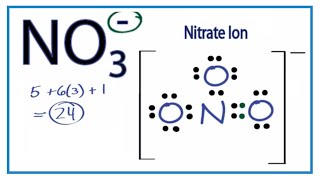 NO3 Lewis Structure How to Draw the Lewis Structure for NO3 [upl. by Reggis]