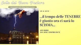 IL TEMPO DELLE TENEBRE E GIUNTO ORA CI SARA SCISMA  29 6 2019  CARBONIA [upl. by Eilsew]