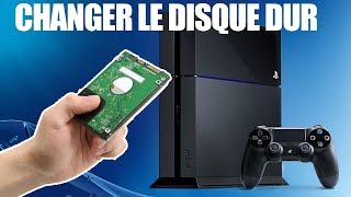 TUTO CHANGER DISQUE DUR PS4 ET TRANSFERER LES DONNÉES [upl. by Yenor]