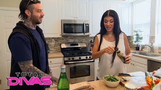 Rosa Mendes tests out her cooking skills Total Divas Bonus Clip Feb 23 2016 [upl. by Harri]