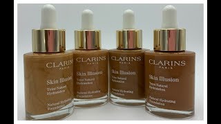 Clarins Skin Illusion Foundation  First Impressions [upl. by Cesaro]