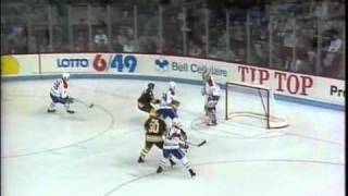 1991 BruinsHabs Adams Div Final Games 47 [upl. by Warford]