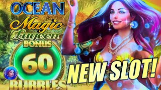 ★NEW SLOT★ 🧜‍♀️ OCEAN MAGIC BUBBLE BOOST THIS SLOT IS FISHY Slot Machine IGT [upl. by Hugo]