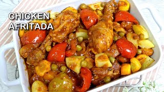 Chicken Afritada Recipe  Afritadang Manok [upl. by Rawden]