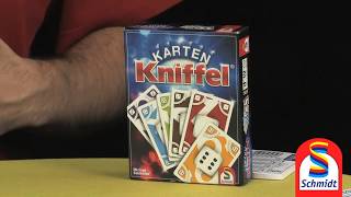 KARTEN KNIFFEL® │ Schmidt Spiele Erklärvideo [upl. by Chaim371]