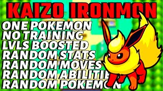 OH ITS GOING DOWN  KAIZO IRONMON  HARDEST POKEMON CHALLENGE [upl. by Nihs]