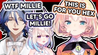 Millie surpise rap to Hex 【NIJISANJI EN】 [upl. by Lillywhite]