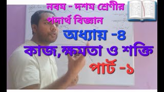 Class 910 Physicschapter4 Part1 কাজক্ষমতা ও শক্তি exam education preparation ssc [upl. by Otirecul]