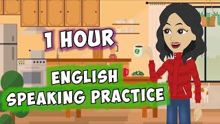 Everyday English Conversation Practice  1 Hour English Listening amp Speaking [upl. by Leanahtan]