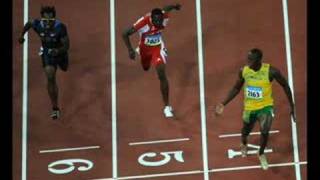 Usain Bolt World Record 400M 2 in 1 night [upl. by Alleb374]