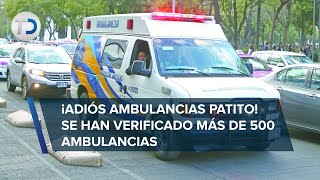 En CdMx se han verificado 624 ambulancias públicas y privadas en 3 años [upl. by Randal150]