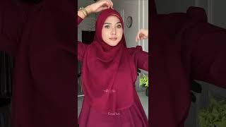 Shawl Tutorial Untuk Majlis Tunang  Nikah shawltutorial shawl [upl. by Enail]