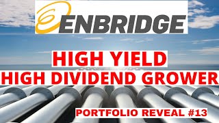 A Fantastic High Dividend Energy Stock ENB Stock  My Portfolio Reveal [upl. by Madaras]