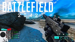 Battlefield 2042 Xbox Series S Gameplay 128 Players [upl. by Suidualc]