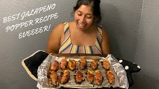 BEST JALAPENO POPPERS RECIPE EVEEEER [upl. by Emelia]