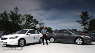 2010 Honda Accord v6 vs 4Cylinder [upl. by Fawcett]