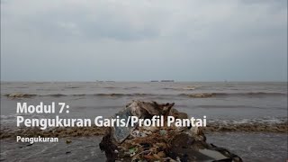 PRACTICAL SESSION Beach Profiling Part 2 Pengukuran Profil Pantai [upl. by Naoj]