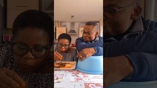 He thinks hes wise food eatingafricanfood mukbang nigerianmukbang [upl. by Aleunamme521]