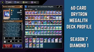 60card Drytron Megalith quotMegatronquot Deck Profile S7 Diamond 1 [upl. by Loziram]