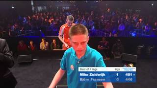 DO2011 Junior Boys Mike Zuidwijk vs Bjorn Fransen [upl. by Tillio]