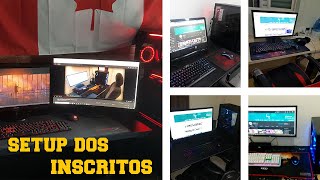 SETUP de um CANADENSE  Setup dos inscritos [upl. by Kcirdot]