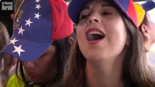 Venezolanos en Miami se suman a la Toma de Caracas [upl. by Cnut946]