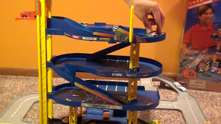 Hot Wheels Super Electronic Garage Playset  Unboxing and Demonstration [upl. by Limemann392]