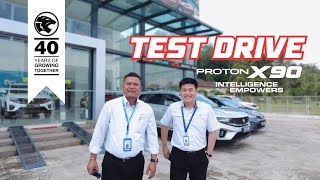 Test Drive PROTON X90 di Bandar Bentong Pahang [upl. by Anavi]