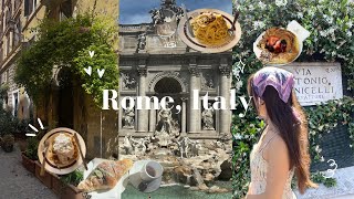 Rome Italy a travel vlog  food stunning architecture and ancient ruins [upl. by Higginbotham]