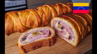 Pan de Jamón Venezolano  Receta facil y rapida [upl. by Aimak]