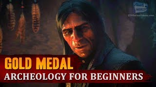 Red Dead Redemption 2  Mission 75  Archeology for Beginners Gold Medal [upl. by Sheya]