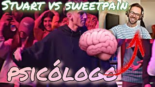 🧠PSICOLOGO ANALIZA🤔 STUART VS SWEET PAIN REACCION  Ligabazooka 2023 [upl. by Aserehtairam300]