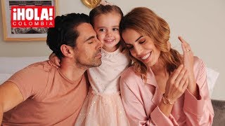 Cristina Warner y Emmanuel Esparza la familia regresa a España  HOLA COLOMBIA [upl. by Idalina]