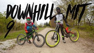 Downhill mit dem neunjährigen Johann Schumacher im Trailpark Mehring [upl. by Aener]