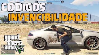 GTA 5 codigo de invencibilidade  manha da invencibilidade vida infinita  Fabinho Seco [upl. by Dlorrej]