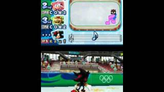 Mario amp Sonic at the Olympic Winter Games DS  Shadow does quotThe Nutcrackerquot [upl. by Annekahs]