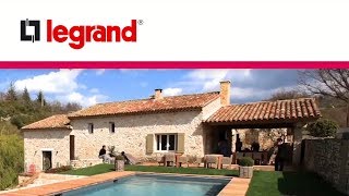 Une maison dhôte équipée en domotique Legrand MyHOME dans le Luberon  la domotique utile [upl. by Artemis]