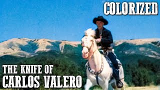 Hopalong Cassidy  The Knife of Carlos Valero  EP14  COLORIZED  Classic Western Series [upl. by Kciredorb]