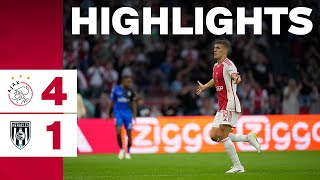 First game first win first goal 🤯  Highlights Ajax  Heracles Almelo  Eredivisie [upl. by Emerej]