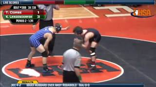 138 lbs Class 3A Match from the IHSA Individual Wrestling Championships [upl. by Semaj]