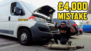 FIXING MY WRECKED CITROEN RELAY  MY £4000 MISTAKE  PART 1  Life of a Mobile Mechanic [upl. by Adran]