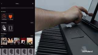 Roland PianoApp Desata toda la potencia creativa de tu piano Roland Disponible para iOS y Android [upl. by Nodal]