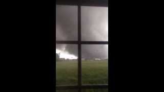 Family takes shelter as tornado passes through Washington Illinois [upl. by Stasny900]