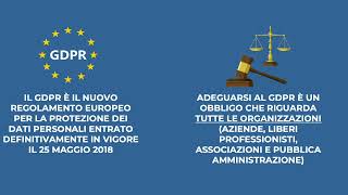 GDPRlab che cosa serve per la conformità al GDPR e alla normativa privacy [upl. by Ycats]