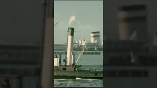 Original Hamburg Harbour footage from 1938 in colour short 2 maritime ship history [upl. by Koran]