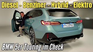 BMW 5er Touring G61 Diesel Hybrid und elektrischer i5 Kofferraum  Test  Preis  2024 [upl. by Dobson602]