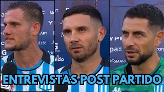 Independiente 0 vs 1 Racing ENTREVISTAS POST PARTIDO [upl. by Jeana578]