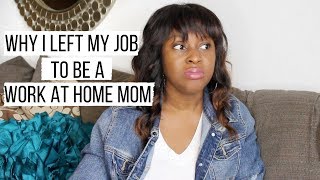 Why I Left My Job to be a Work at Home Mom  Scary Daycare Experience  Stay at Home Mom [upl. by Armstrong264]