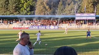 GKS Glinik Gorlice 10 Cracovia II 20 września 2024 oprawa ultras Glinik [upl. by Winters793]