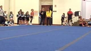 Cassadee Dunlap 8 yr old Mini Level Tumble Off Winner [upl. by Iak]